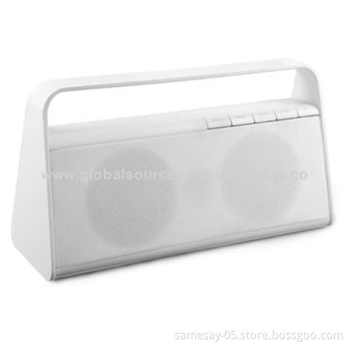 Portable Bluetooth Speaker with FM Radio, Hands-free, BT V3.0 + EDR